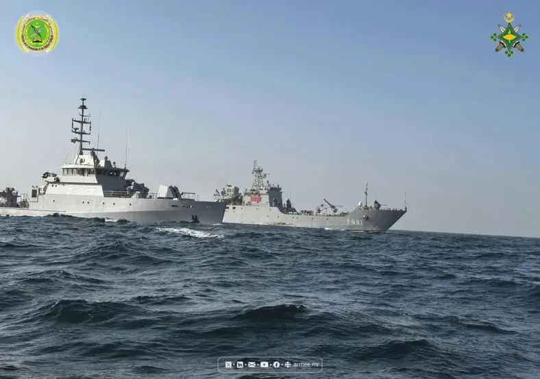 دوريات بحرية موريتانية – سنغالية لتعزيز أمن الحدود المشتركة